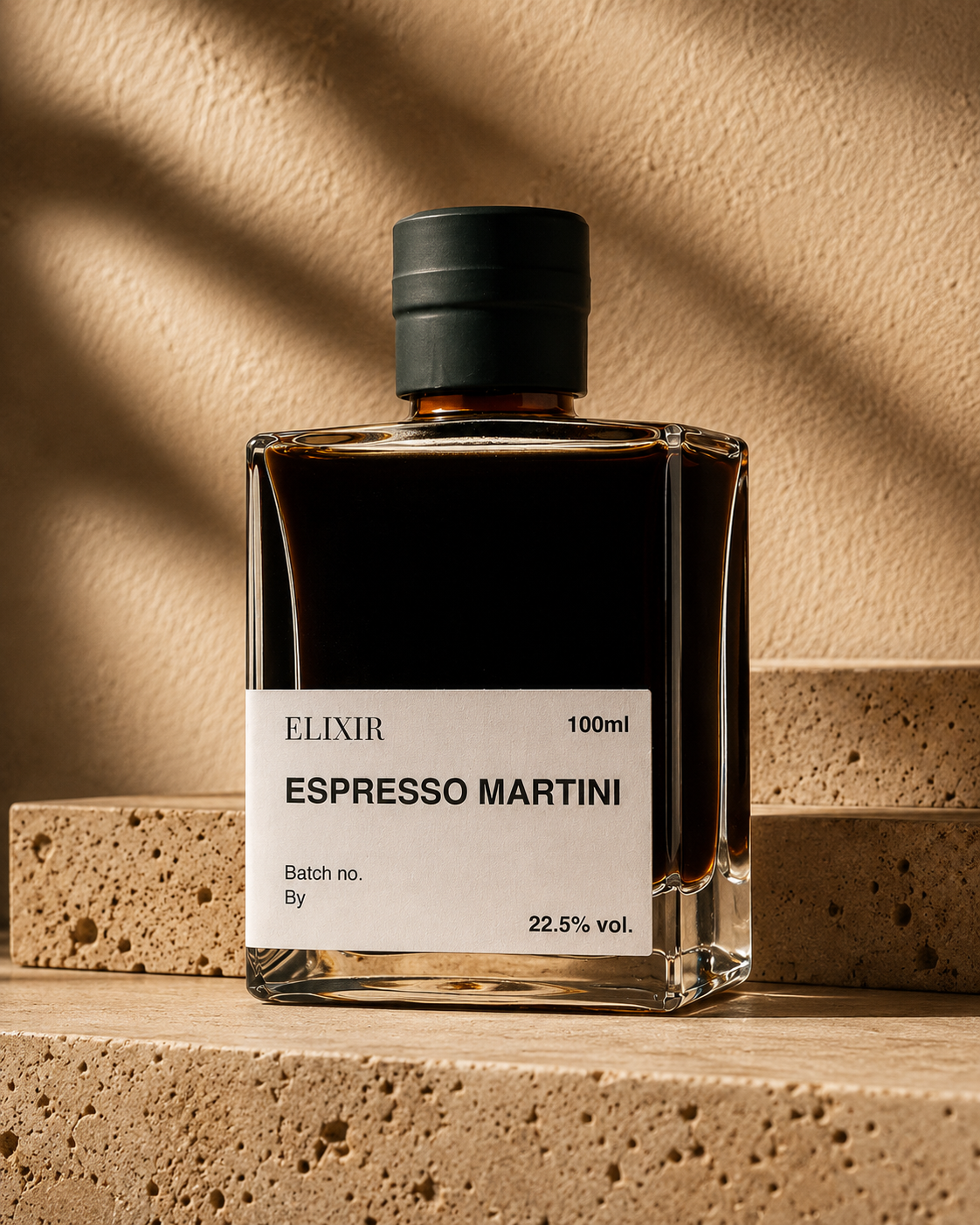 Nº IV — Espresso Martini bottle portrait
